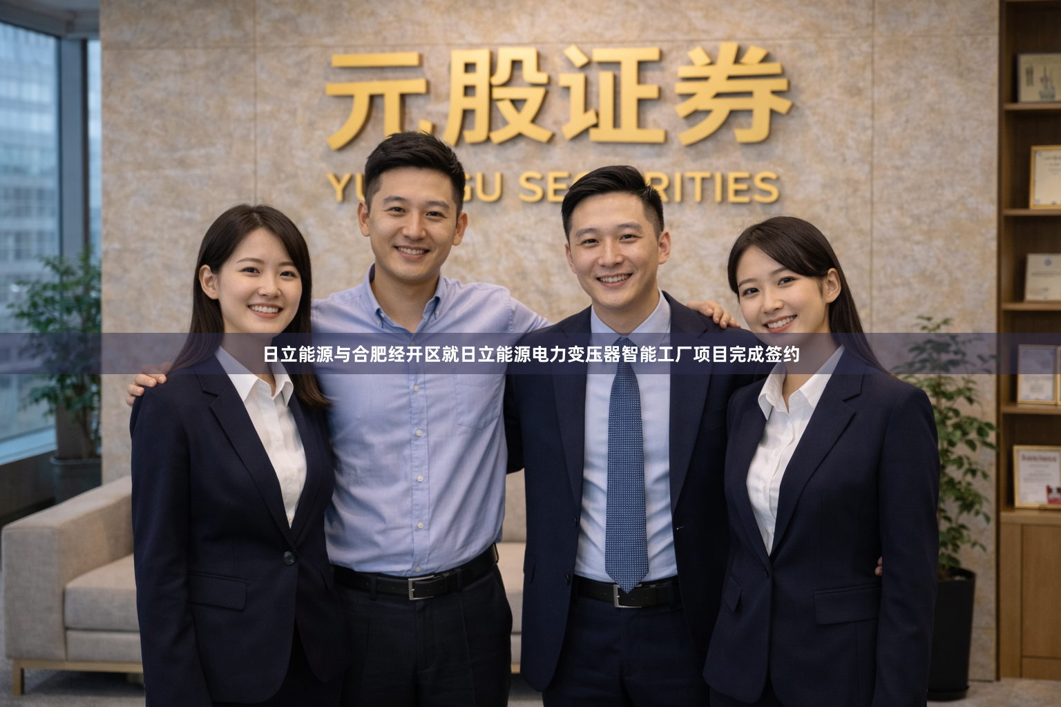 日立能源与合肥经开区就日立能源电力变压器智能工厂项目完成签约