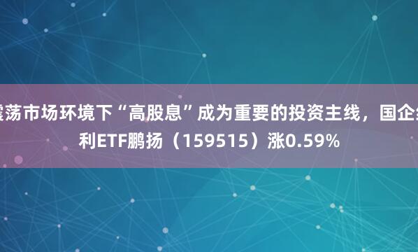 震荡市场环境下“高股息”成为重要的投资主线，国企红利ETF鹏扬（159515）涨0.59%