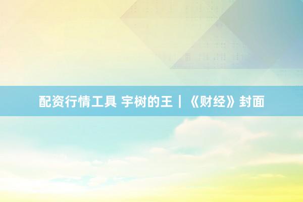 配资行情工具 宇树的王｜《财经》封面